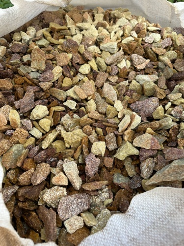 Златолит персиковый декоративная каменная крошка купить в Республике Хакасия