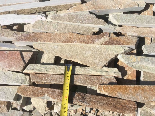 Горбушка златолит золотистый для облицовки купить в Республике Хакасия