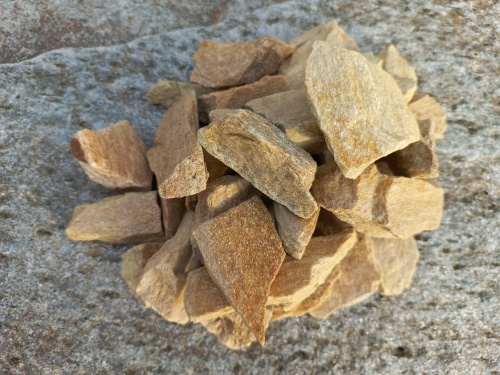 Златолит жёлтый декоративная каменная крошка купить в Республике Хакасия