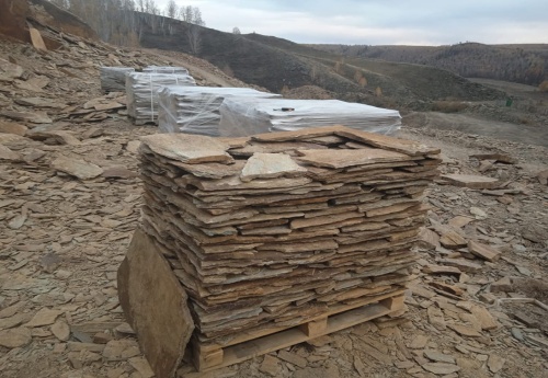 Плитняк кора дерева для цоколя, отмостки купить в Республике Хакасия
