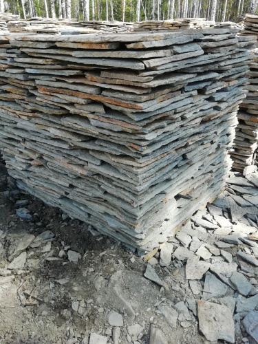 Плитняк златолит Уральский для цоколя, отмостки купить в Республике Хакасия