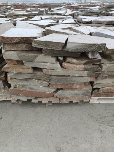 Плитняк песчаник серо-зелёный для мощения 60-65 мм купить в Республике Хакасия