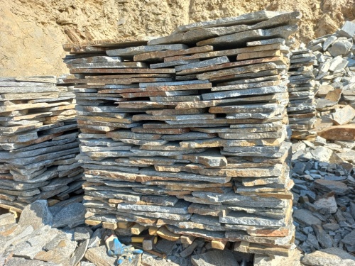 Плитняк серицит облицовочный 10-20мм купить в Республике Хакасия